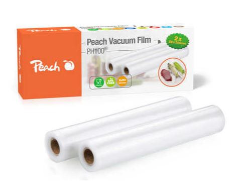 Peach Vacuumfolie PH100 2 Rollen 28 x 300 cm