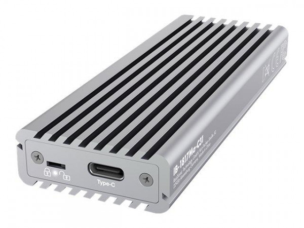 IcyBox Externes Type-C Gehäuse für M.2 NVMe SSD