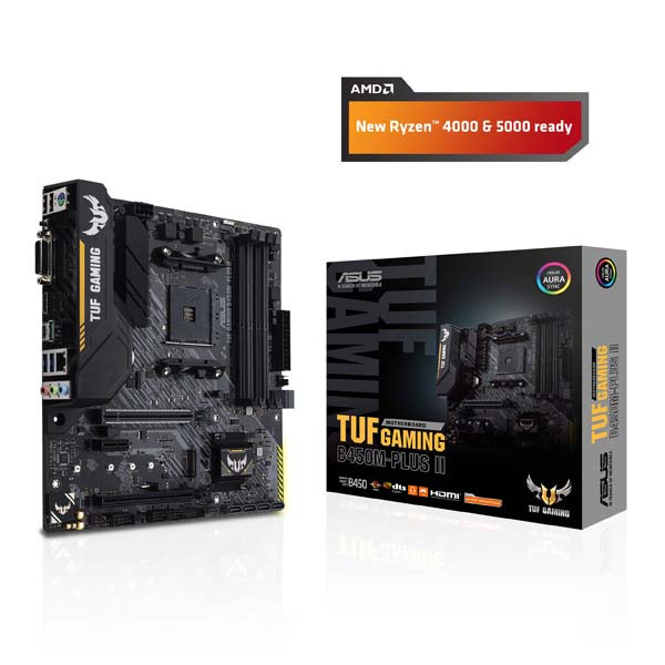 Mainboard ASUS TUF B450M-PLUS GAMING II (AMD,AM4,DDR4,mATX)