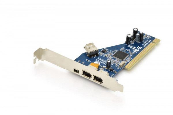 DIGITUS Firewire A-Add-on-Karte-PCI 4Port IEEE 1394a