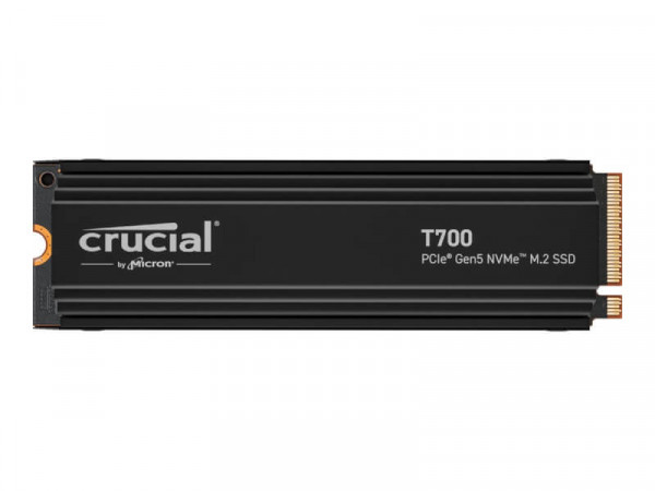 SSD 1TB Crucial M.2 w.heatsink (2280) T700 Gen5 NVMe