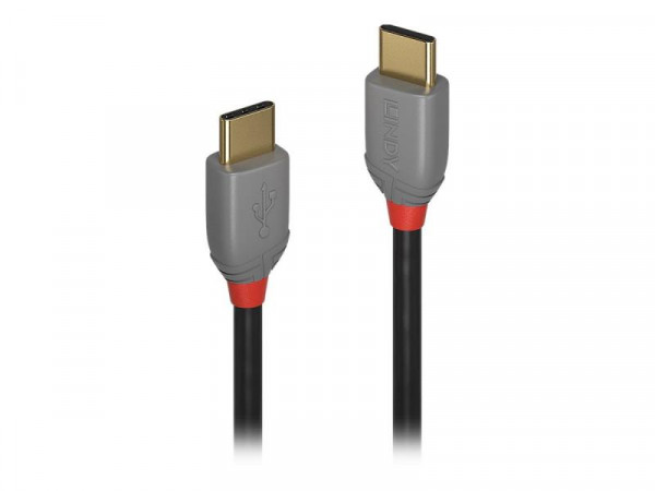 Lindy USB 2.0 Kabel Typ C/C Anthra Line M/M 2m