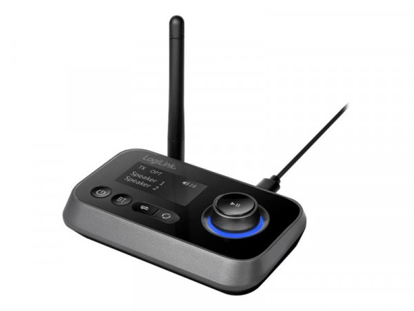 LogiLink Bluetooth 5.0 Audiosender und Empfänger, bis 10m