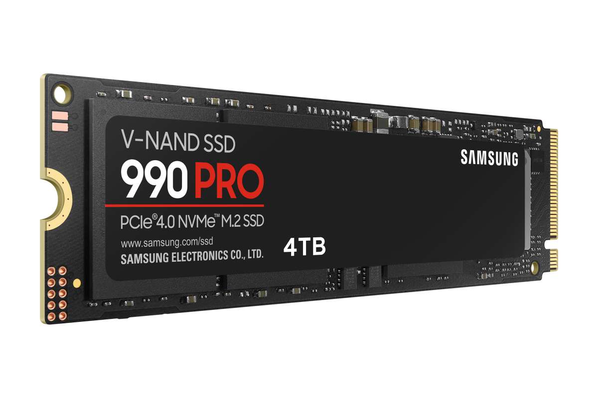SSD 4TB Samsung M.2 PCI-E NVMe Gen4 990 PRO Basic | Schwanthaler