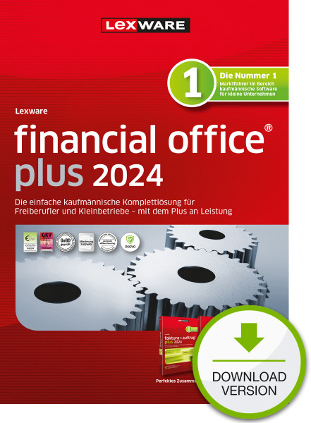 Lexware ESD financial office plus 2024 Download Jahresversio