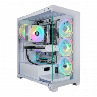 PC GamingLine White: AMD Ryzen 5 7600 | 32GB | NVIDIA GeForce RTX 5060 TI 16G | 1TB M.2 | WiFi | W11