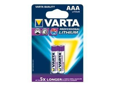 Varta Batterie LITHIUM AAA 2St.
