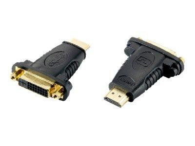 Equip HDMI Adapter Typ A -> DVI(24+1) St/Bu Polybeutel