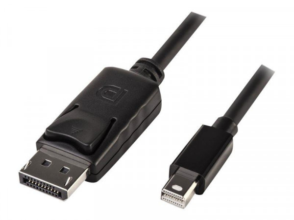 Lindy Mini-DisplayPort an Displayport Kabel schwarz 1m