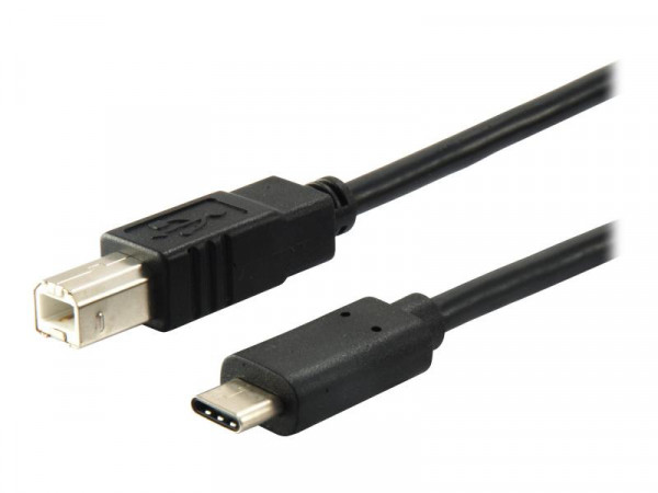 Equip USB 2.0 Kabel B->C M/M 1,0m Type C Polybeutel
