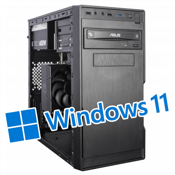 PC OfficeLine: AMD Ryzen 5 5600G | 16GB | AMD Radeon Graphics | 512GB M.2 | DVD | W11P