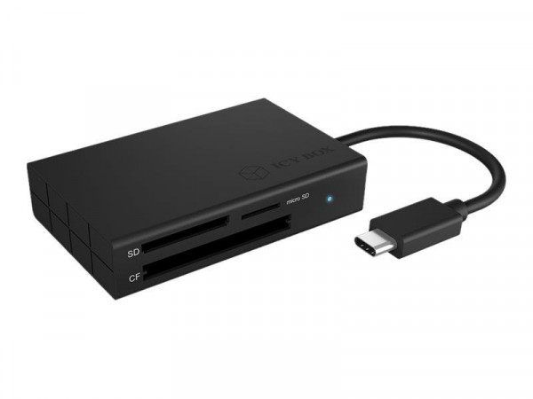 Adapter IcyBox ext. Kartenleser USB TypeC -> SD/microSD/CF