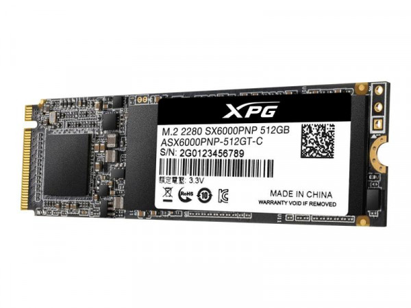 SSD 512GB ADATA M.2 PCI-E NVMe X6000 Pro retail