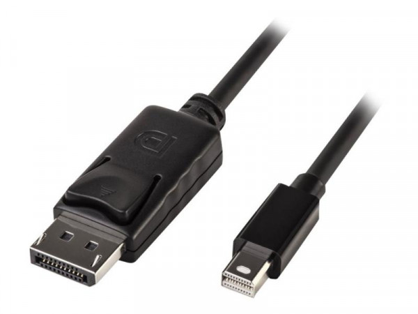 Lindy Mini-DisplayPort an Displayport Kabel schwarz 5m