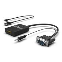 INCA Adapter IVTH-02 VGA + USB-A + Audio > HDMI, 0.2m