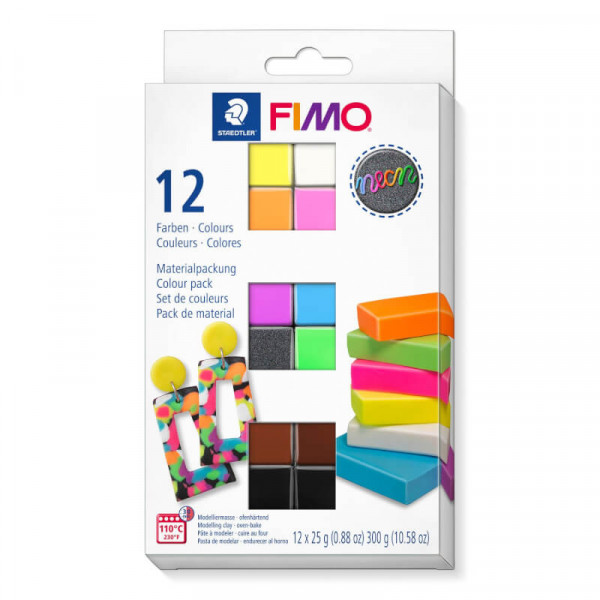 FIMO Mod.masse Effect Neon 12er-Set retail