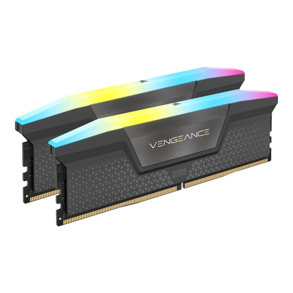 DDR5 32GB PC 5200 CL40 CORSAIR KIT (2x16GB) Vengeance RGB grey