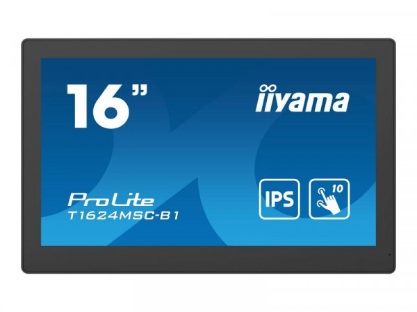 IIYAMA 39.5cm (15,6") T1624MSC-B1 16:9 M-Touch HDMI+USB