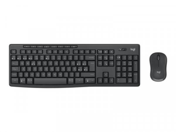Logitech Wireless Keyboard+Mouse MK370 black f. Business