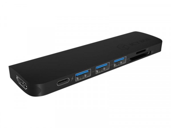 Dockingstation IcyBox USB-C -> HDMI/SD/microSD/USB-A/USB-C