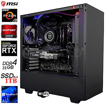 PC Ultra Gaming R7-5700X-RTX3070 OC LHR RGB WiFi