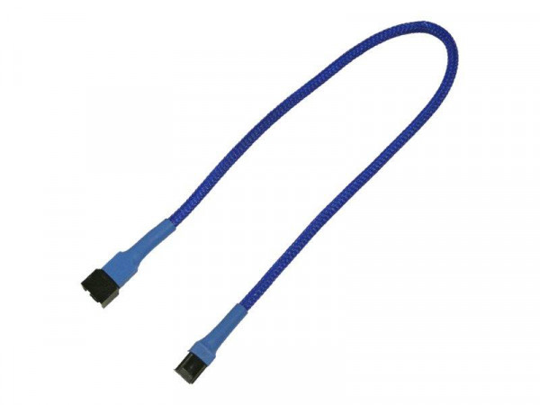 Kabel Nanoxia 3-Pin Verlängerung, 30 cm, blau