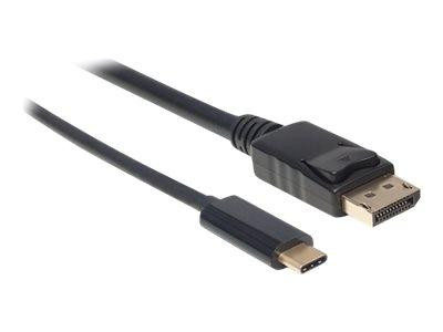 Manhattan USB Typ C auf DisplayPort-Adapterkabel 1m schwarz