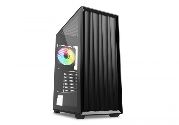 Sharkoon Gehäuse VK3 RGB ATX 1xGlas schwarz