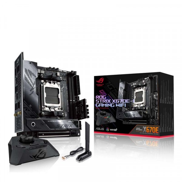 Mainboard ASUS ROG STRIX X670E-I GAMING WIFI (AMD,AM5,DD5,mITX)