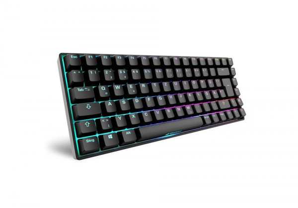 Sharkoon Gaming Tastatur Skiller SGK50S3 schwarz-gelb DE