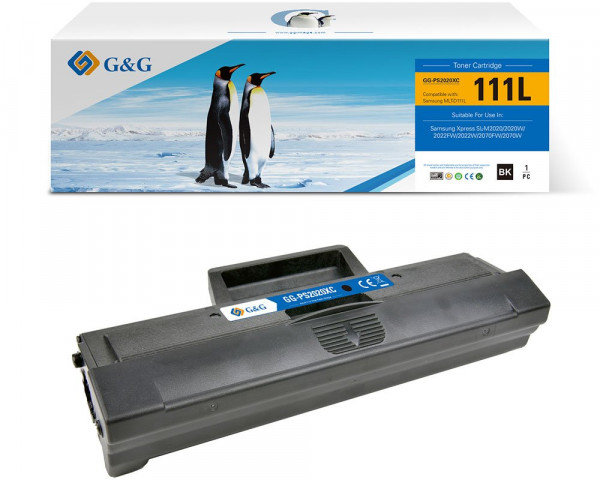 G&amp;G Toner kompatibel mit Samsung MLT-D111L/ HP SU799A