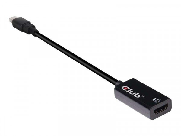 Club3D Adapter MiniDisplayPort > HDMI 2.0a HDR 4K60Hz aktiv