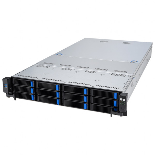 ASUS Server RS521A-E12-RS12U/1G/1.6kW/12NVMe/FAN/RH/OCP/GPU