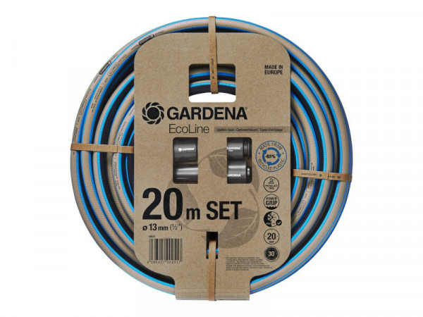 Gardena EcoLine Schlauch 13 mm (1/2") 20 m mit Systemteilen