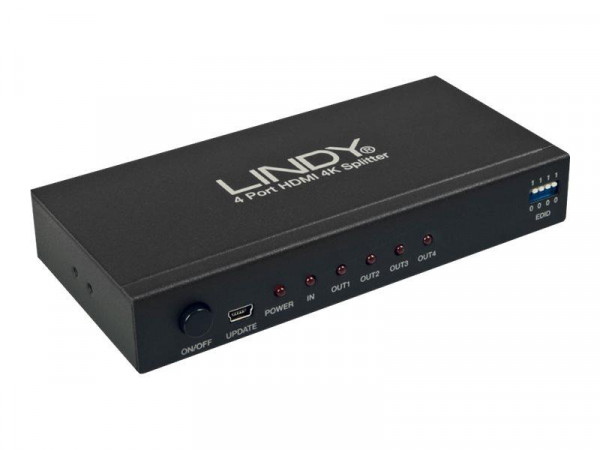 Lindy HDMI 4K Splitter 4 Port 3D. 2160p30