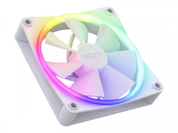 NZXT F Series F120 RGB Triple Pack White