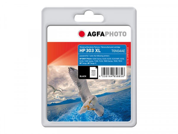 AgfaPhoto Patrone HP APHP303XLB No.303XL T6N04AE black