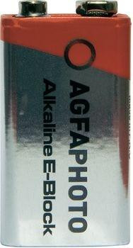 AgfaPhoto Batterie Alkaline Power -9V 6LR61 Block 1St.