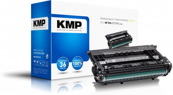 KMP Toner HP CF237A black 16.000 S. H-T248 remanuf extern