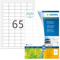 HERMA Etiketten A4 38,1x21,2 mm Rec.Blauer Engel 5200 St.