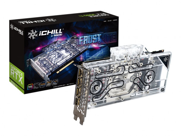 Inno3D RTX3080 TI iChill FROSTBITE 12GB GDDR6X HDMI 3xDP W