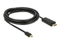 Displayport Kabel Delock mini DP -> HDMI St/St 3.00m schwarz