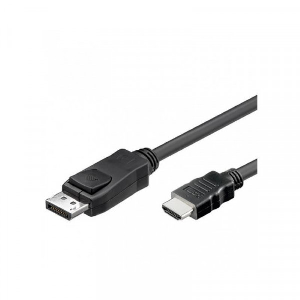 Techly DisplayPort 1.2 auf HDMI Kabel schwarz 1m