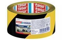 tesa Signal Markierungsklebeband Premium 66m 50mm rot/weiß