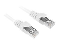 Sharkoon Kabel RJ45 CAT.6 SFTP 1,0m weiß
