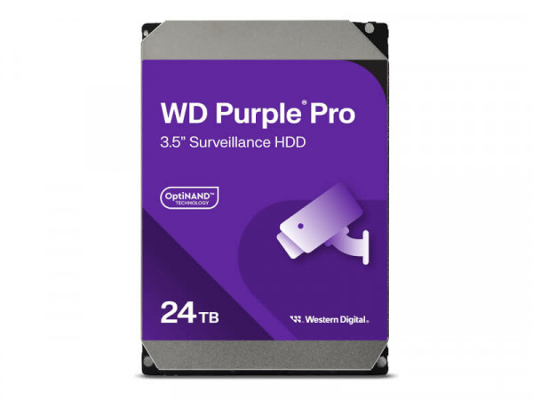 WD Purple Pro 8.9cm (3.5") 24TB SATA3 7200 512MB WD240PURP