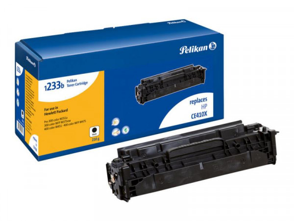 Pelikan Toner HP CE410X 1233b schwarz rebuilt