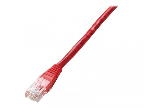 Equip Patchkabel Cat5e U/UTP 2xRJ45 0.25m rot Polybeutel