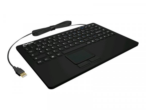 Tastatur Keysonic KSK-5230IN (DE) IP68 Touchpad Silikon bulk