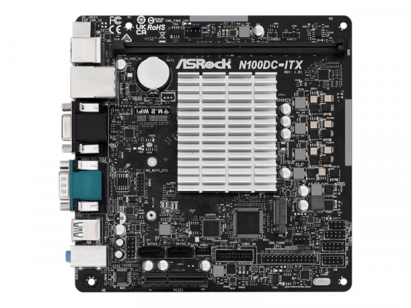 ASRock N100DC-ITX Intel N100 CPU(3,4GHz) mATX HDMI/VGA